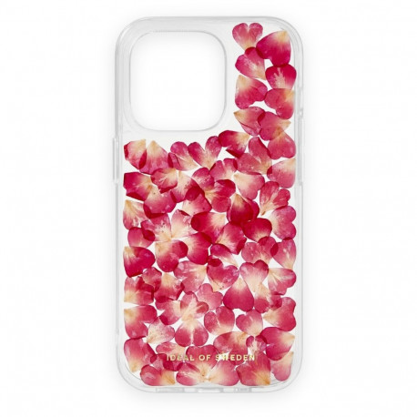 Mobiili tagakaas Ideal of Sweden iPhone 14 Pro Max, Clear Red Roses