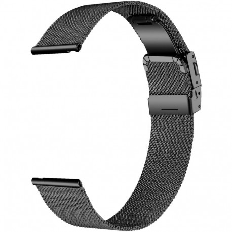 Kellarihm Trendybay Universaalne 18mm Milanese, metall, must