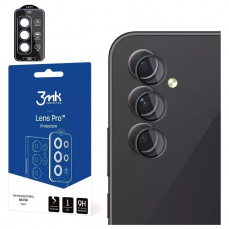 3mk telefonikaamera kaitseklaas Samsung Galaxy A54 Pro, must