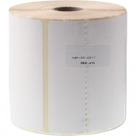 Thermal label in a roll 100x150mm white 300 pcs on a roll