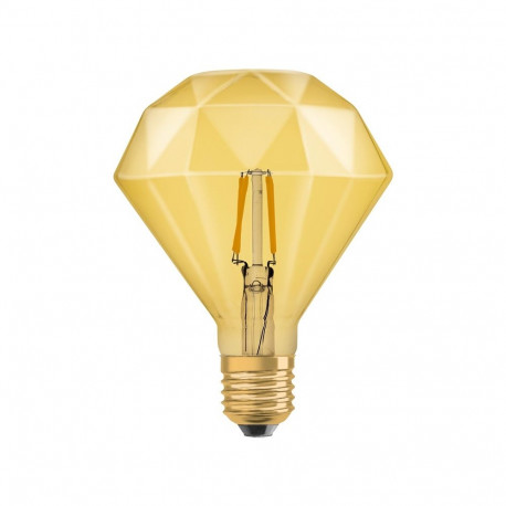 BULB LED E27 DIAMOND FIL 4W/824 GOLD