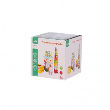 puidust mäng mets virnastatav kuubik