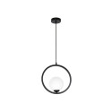PENDANT LIGHT KONYA E14 BLACK/WHITE