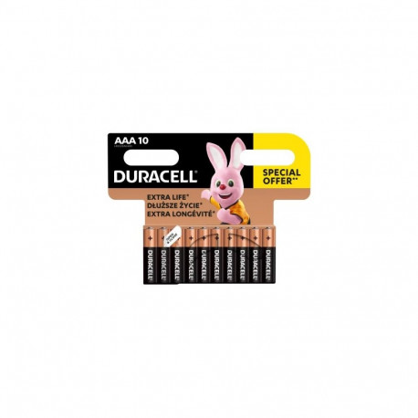 Duracell AAA 10 tk patareid