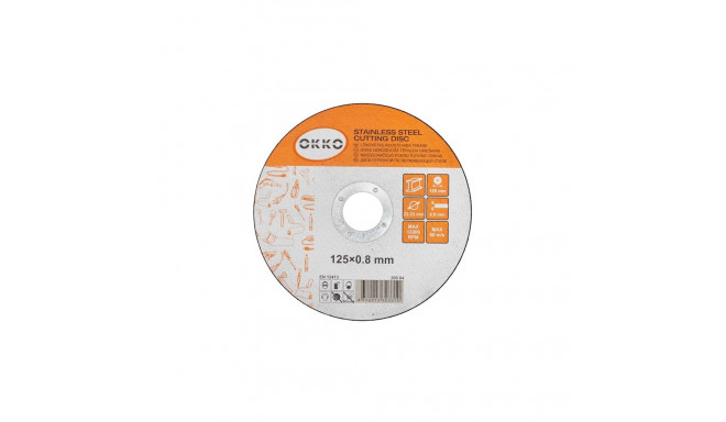 CUTTING DISCS 125X0.8 OKKO