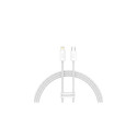 BASEUS CABLE USB-C CHARGING 1M/WHITE CALD000002