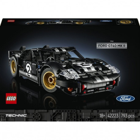 LEGO Technic võidusõiduauto 42223 1966 Ford GT40 MKII