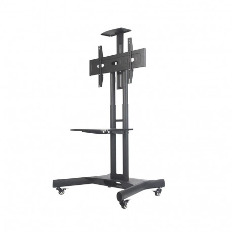 Neomounts NM-M1700BLACK floor stand for 32-75" screen  Max. weight: 50 kg  height adjustable - Black