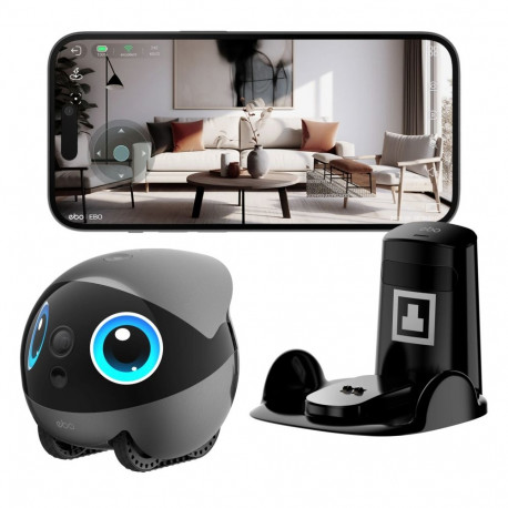Enabot EBO Air 2 Plus Companion Robot 3K Camera grey