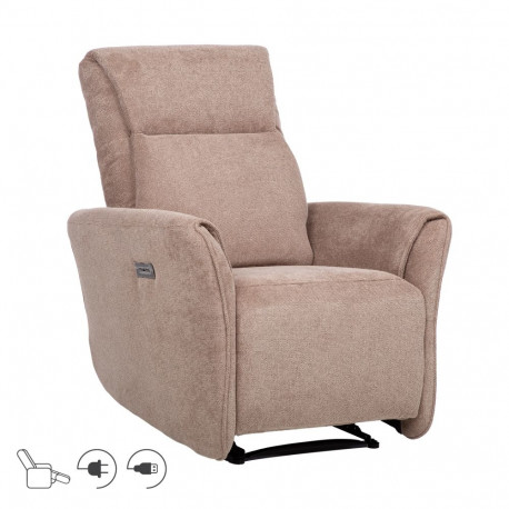 Tugitool HEIDY elektriline recliner 79x97xH104cm, helepruun