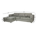 Corner sofa SIRE LC, green