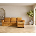 Corner sofa bed INGA yellow