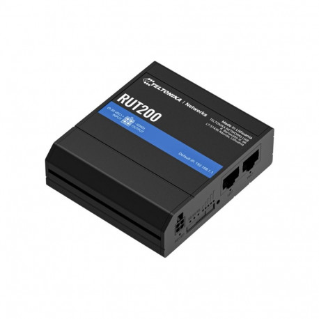 Teltonika ruuter RUT200 LTE Cat 4 802.11n 10/100Mbit/s Ethernet LAN (RJ-45) 2 pordiga mesh-tugi puud