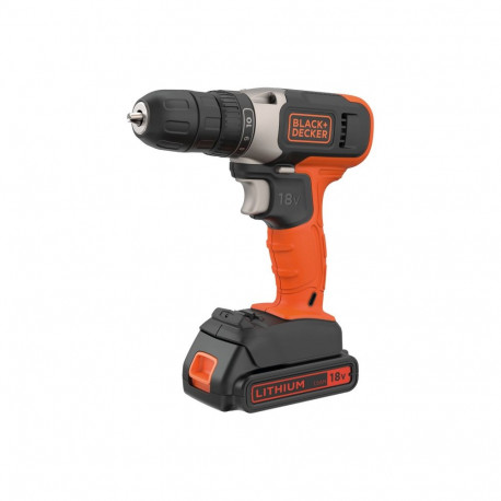 Black & Decker juhtmevaba puurtrell BCD001C2-QW 18 V 2x1.5 Ah liitium