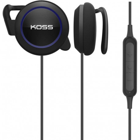 Koss BT221i mustad juhtmevabad Bluetooth kõrvasisesed kõrvaklapid mikrofoniga