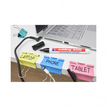 Office Supplies - Edding 400 Permanent Marker Fine Tip Black