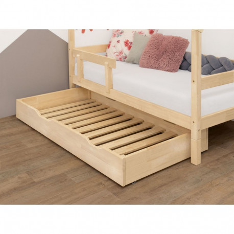 Voodialune sahtel BUDDY ratastega