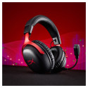 "HyperX Headset A59Z0AA / Cloud III S Wireless Rot auf Schwarz"