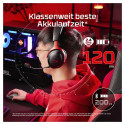 "HyperX Headset A59Z0AA / Cloud III S Wireless Rot auf Schwarz"