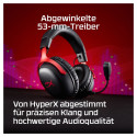 "HyperX Headset A59Z0AA / Cloud III S Wireless Rot auf Schwarz"