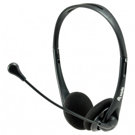 "Equip Stereo-Headset Wired mit Mikro USB-A 1.80m schwarz"