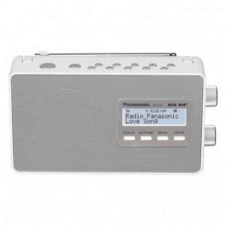 Panasonic kaasaskantav DAB-raadio RF-D10EG 2W, hõbedane