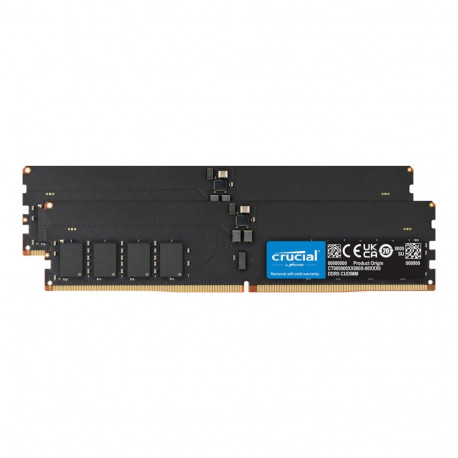64GB Crucial 6400 komplekt 2x32GB CUDIMM CL52