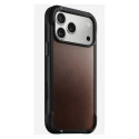 "Nomad Rugged Leather Case iPhone 17 Pro Max Rustic Brown Horween"