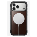 "Nomad Rugged Leather Case iPhone 17 Pro Max Rustic Brown Horween"