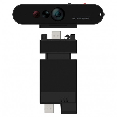 "LENOVO ThinkVision MC60 Monitor Webcam Short stack for P24h-30 P24q-30 T34w-30 P49w-30 Monitors"