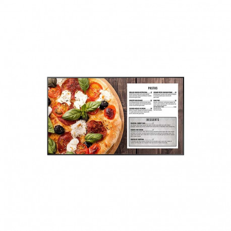 "165.1cm/65"" (3840x2160) AG Neovo QM-65 Digital Signage DisplayPort HDMI DVI VGA USB VESA 5ms Speak