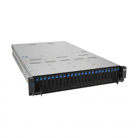 Bluechip SERVERline R52212a 2HE püstikserver 2 x Intel® Xeon® Silver 4410Y 64 GB 2x960GB SSD Avago 9