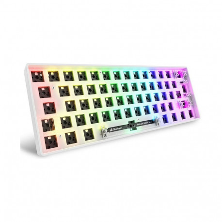 "Sharkoon Gaming Tastatur Skiller SGK50S4 Gen2 barebone weiß"