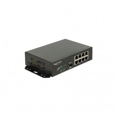 "Gigabit Ethernet Switch 8 Port + 1 SFP"
