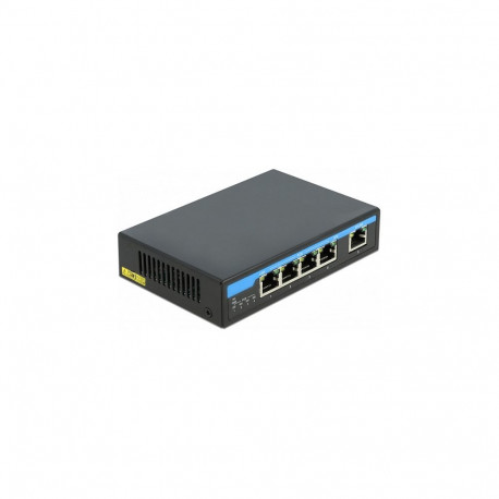 DELOCK Gigabit Ethernet kommutaator 4 Port PoE + 1 RJ45