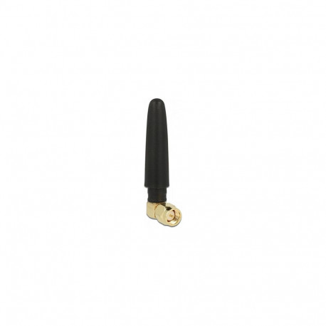 "DELOCK LTE Antenne SMA Stecker 90 2 dBi omnidirektional starr schwarz"
