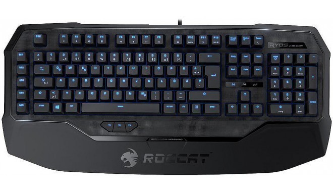 Roccat klaviatūra Ryos MK spīdīga ROC-12-754-BK Nordic