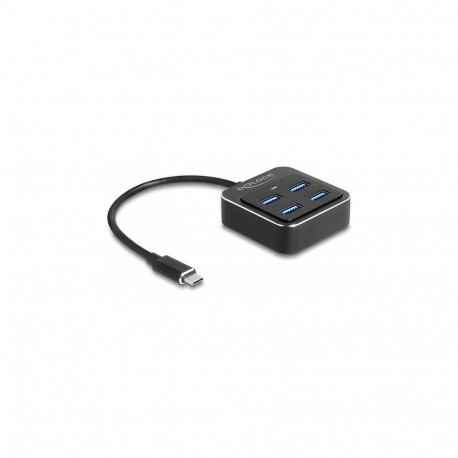 USB 3.2 Gen 2 USB Type-C™-jaotur 4 x USB Type-A pesaga, 10Gbps
