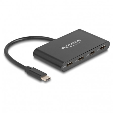 USB 3.2 Gen 2 USB Type-C™ jaotur 4 USB Type-C™ pesaga – 10 Gbps
