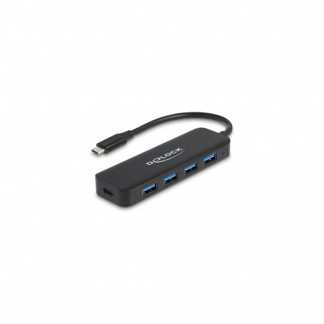 Delock USB Type-C 4 pordiga jaotur USB 3.2 Gen 1 Power Delivery 85 Watt