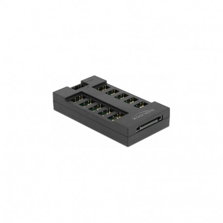 "DELOCK RGB Hub fur ARGB LEDs mit 10 Ports"