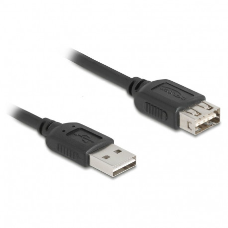 Delock USB 2.0 EASY USB pikenduskaabel Type-A isane - Type-A emane 1 m