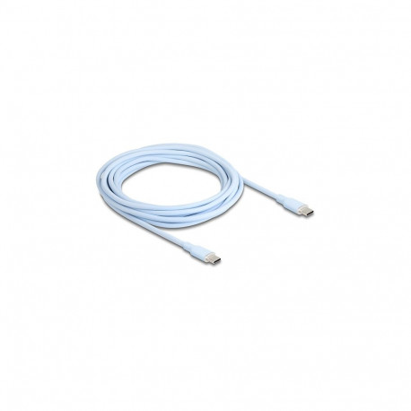 "DELOCK USB 2.0 Kabel USB Typ-C St > St PD 3.0 60W 4m blau"
