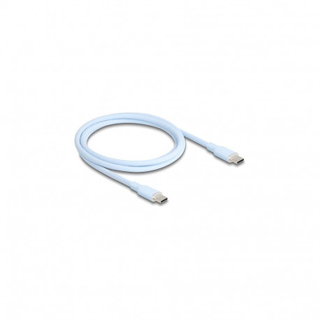 "DELOCK USB 2.0 Kabel USB Typ-C St > St PD 3.0 60W 1m blau"