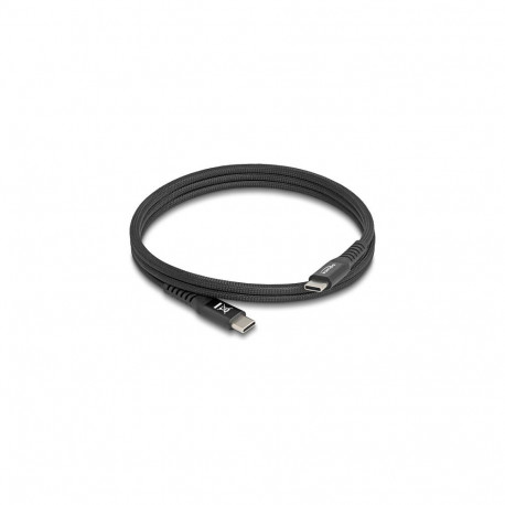 "USB 2.0 Kabel USB Type-C™ Stecker zu Stecker mit magnetischer Textilummantelung PD 3.0 60 W 1 m"