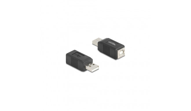"DELOCK Adapter USB 2.0 A Stecker zu B Buchse"