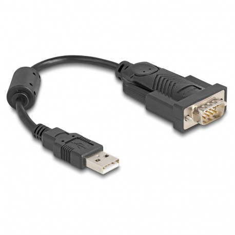Delock USB 2.0 A - RS-232 DB9 jadaadapter isane/isane 0.25 m