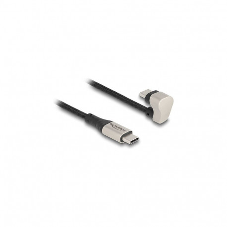"USB 2.0 Kabel USB Type-C™ Stecker zu Stecker 180° gewinkelt 2 m PD 60 W"