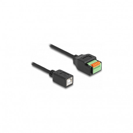 Delock USB 2.0 B-tüüpi pesa terminaliploki adapter 15 cm