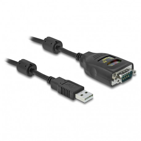 "Isolator USB 2.0 Typ-A zu RS-232 D-Sub 9 Stecker galvanische Trennung 2,5 kV 2m"